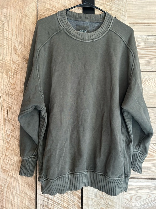aerie Sweaters - aerie Olive Green Crewneck Sweatshirt
